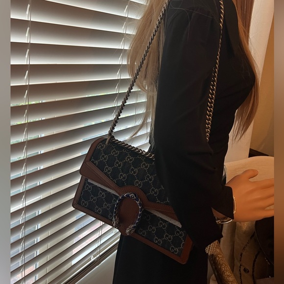 Gucci Dionysus Bag GG Denim Small - Picture 6 of 10